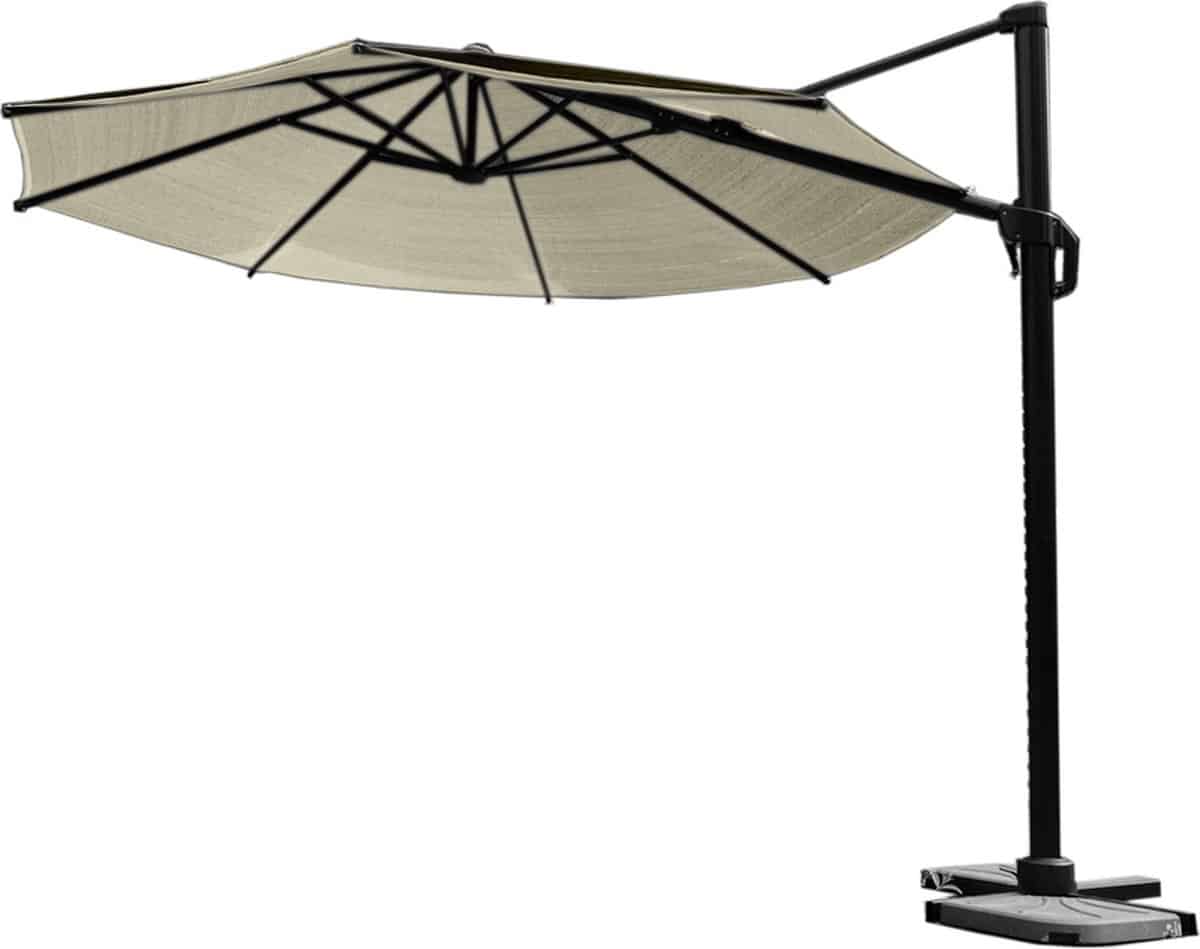nesling coolfit zweefparasol plus Ø350cm, gebroken wit
