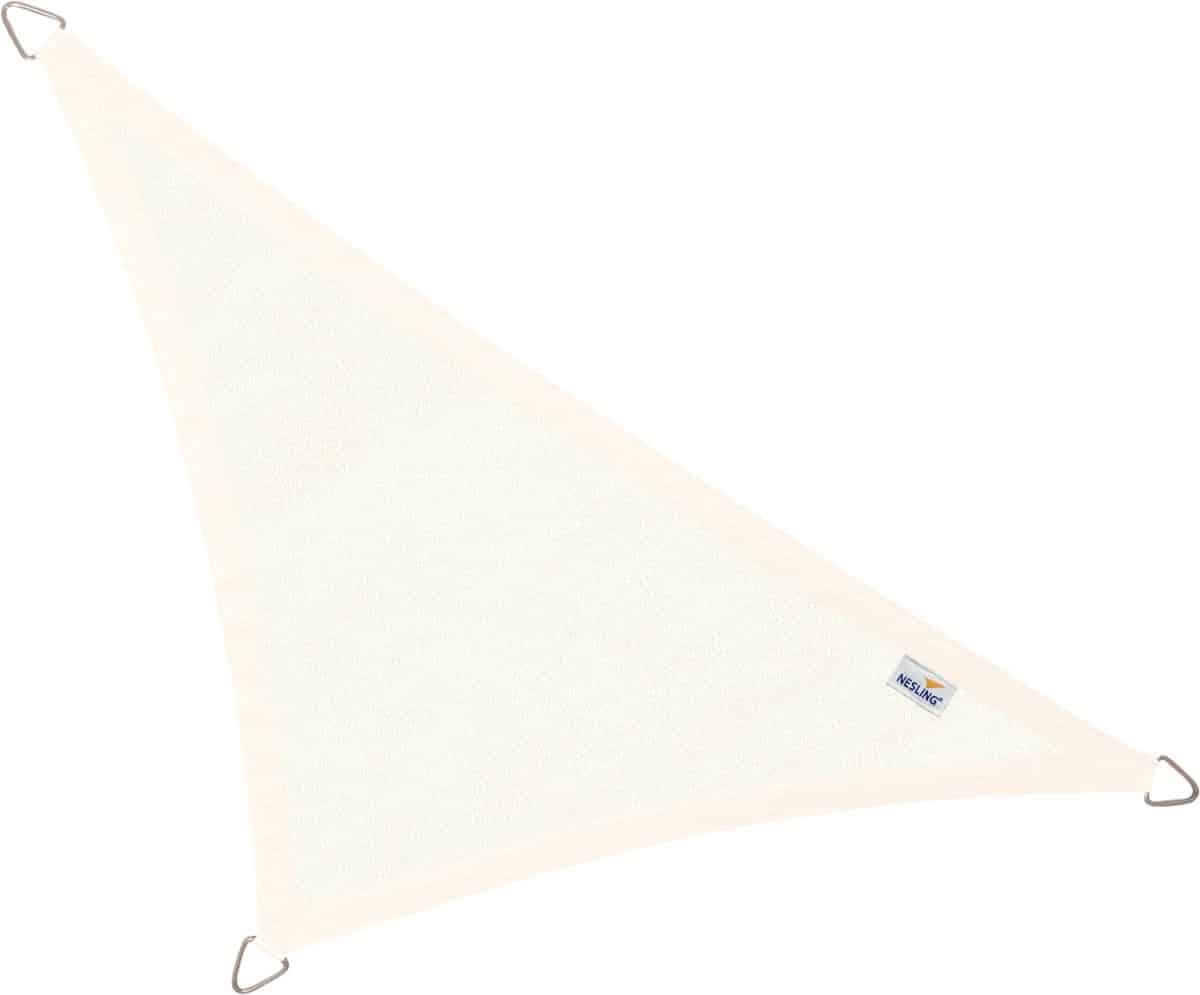 nesling schaduwdoek 90° driehoek 4 m off white