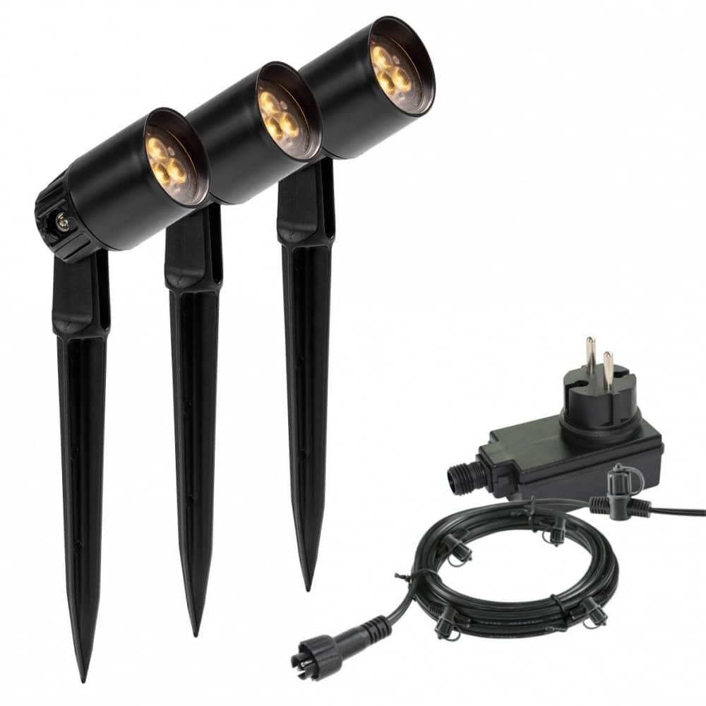 neso set van 3 garden lights garden lights