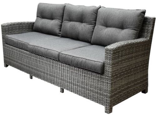 New Castle 3-zitsbank antraciet