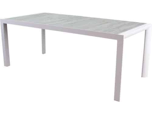 New Delhi dining tuintafel 220x100xH74,5 cm wit