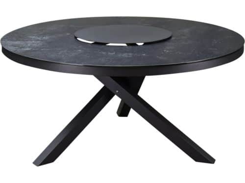 New Valley dining tuintafel 150xH74 cm rond antraciet