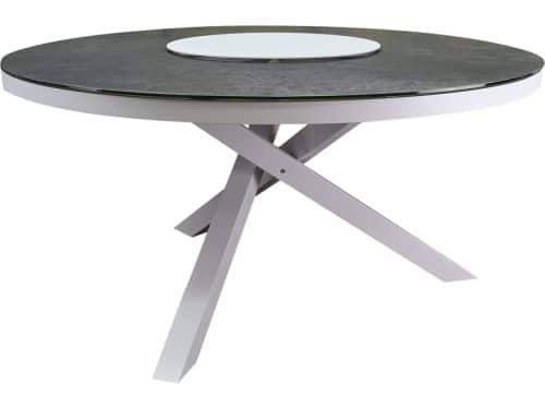 New Valley dining tuintafel 150xH74 cm rond wit