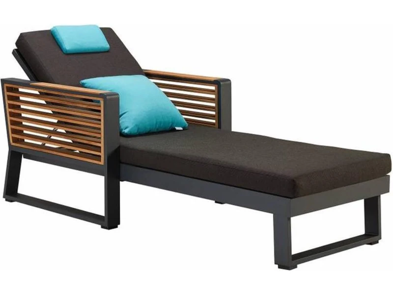 New York ligbed aluminium antraciet