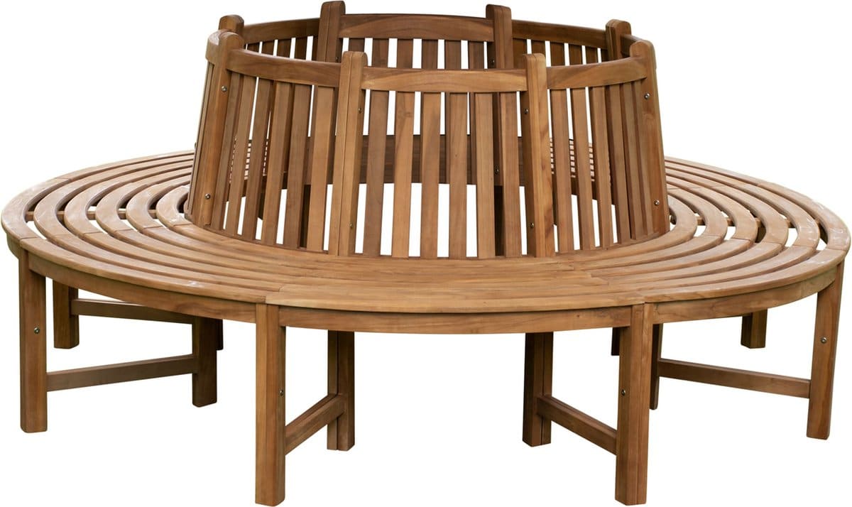 nila boombank 206cm rond met rugleuning