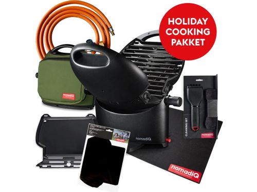 nomadiQ HOLIDAY barbecue pakket - de ultieme gas barbecue incl.