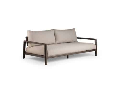 Oasis 3-zits lounge bank verstelbaar chocolat Tierra Outdoor - Tierra outdoor