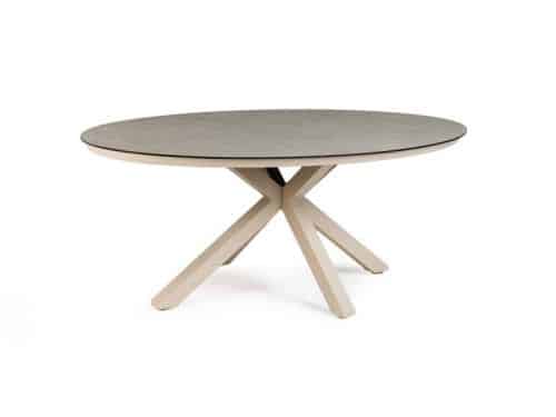 Oblong dining tafel trespa ophira champagne 200 x 110 cm Tierra Outdoor - Tierra outdoor