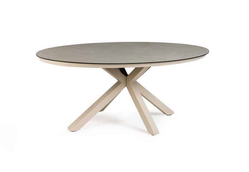 oblong dining tafel trespa ophira champagne 200 x 110 cm tierra outdoor tierra outdoor