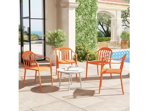 OKWISH Tuinstoel 57 X 54 X 78 Cm