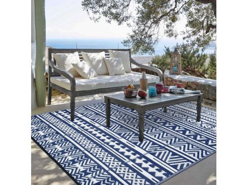 Omkeerbaar Buitenkleed Kunststof - Waterdicht en UV-bestendig Tapijt voor Tuin