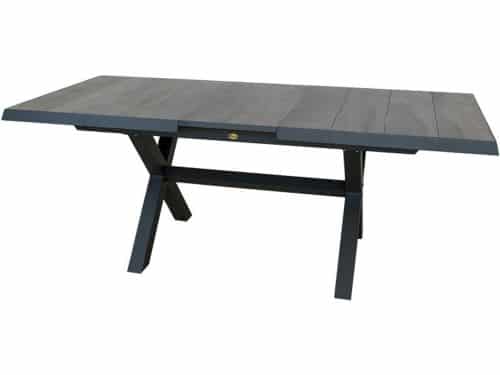 Oosterik home - Blue Valley uitschuifbare dining tafel midnight gr...