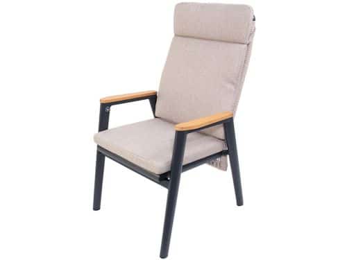 Oosterik home - Masonville verstelbare dining stoel midnight grey...