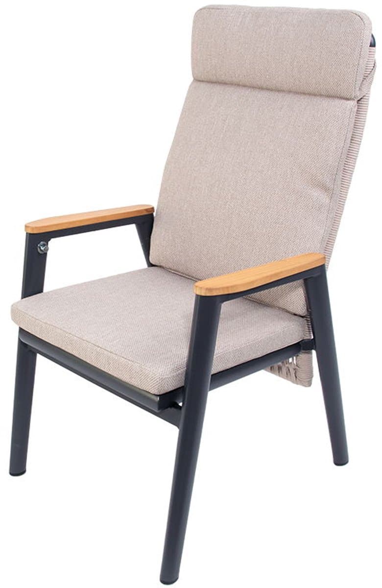 oosterik home masonville verstelbare dining stoel midnight grey…