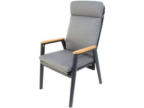 Oosterik home - Masonville verstelbare dining stoel midnight grey