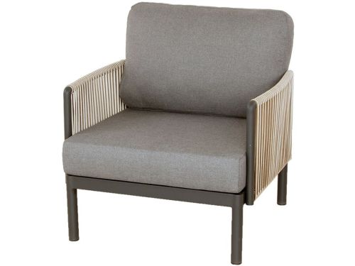 Oosterik home - Sidney lounge stoel midnight grey