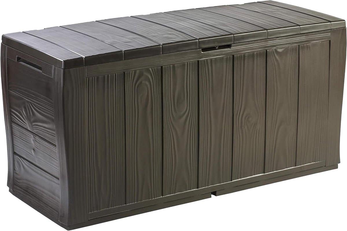 opbergbox 270 liter bruin sherwood