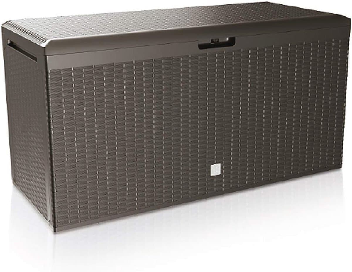 opbergbox buiten xxl 290l kunststof tuinbox met deksel en