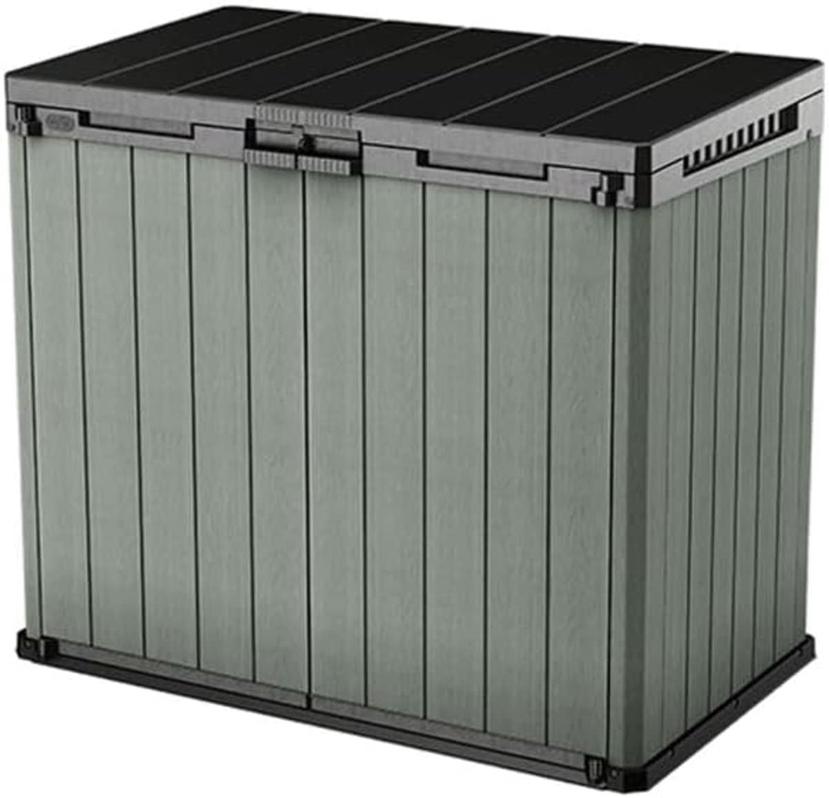 opbergbox tuin buitenopslag schuur tuinmeubelen opbergen dubbelwandige