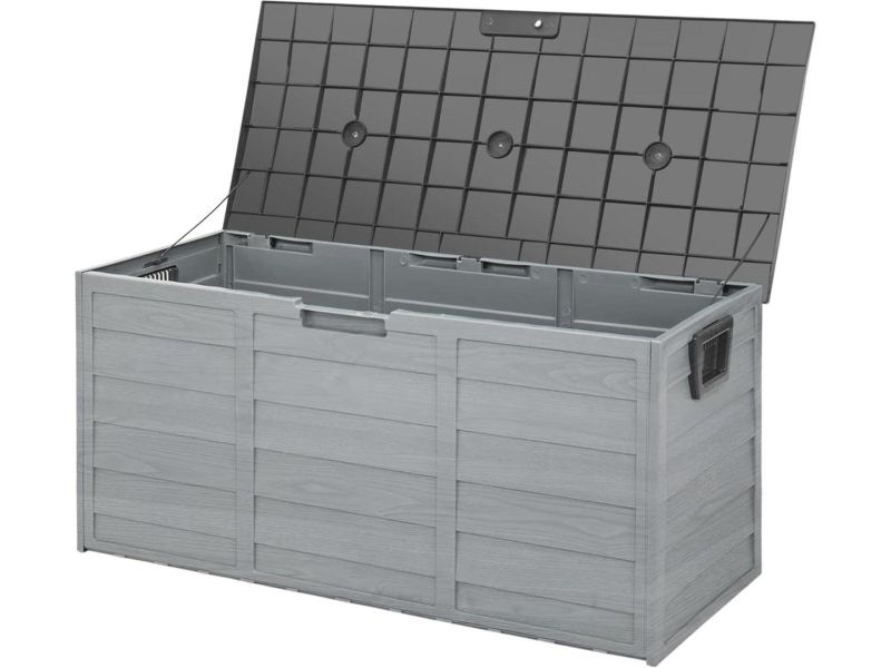 Opbergbox Tuinkussenbox 300 liter Waterdichte Buitenopbergdoos Zwembadaccessoires - Terrasmeubels Tuingereedschap