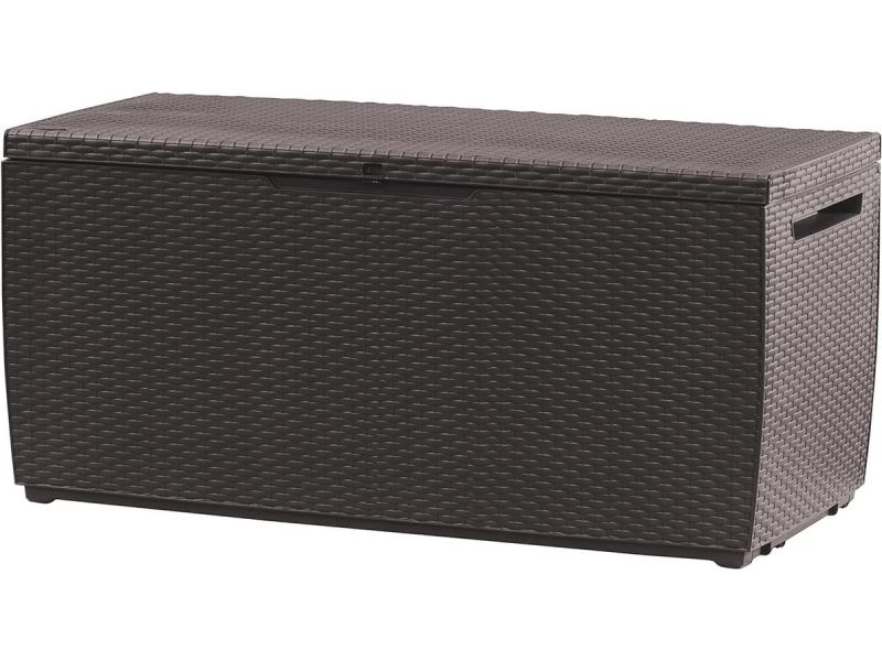 Opbergbox voor buiten 305L - Bruine Kunststof Opbergdoos voor Tuin