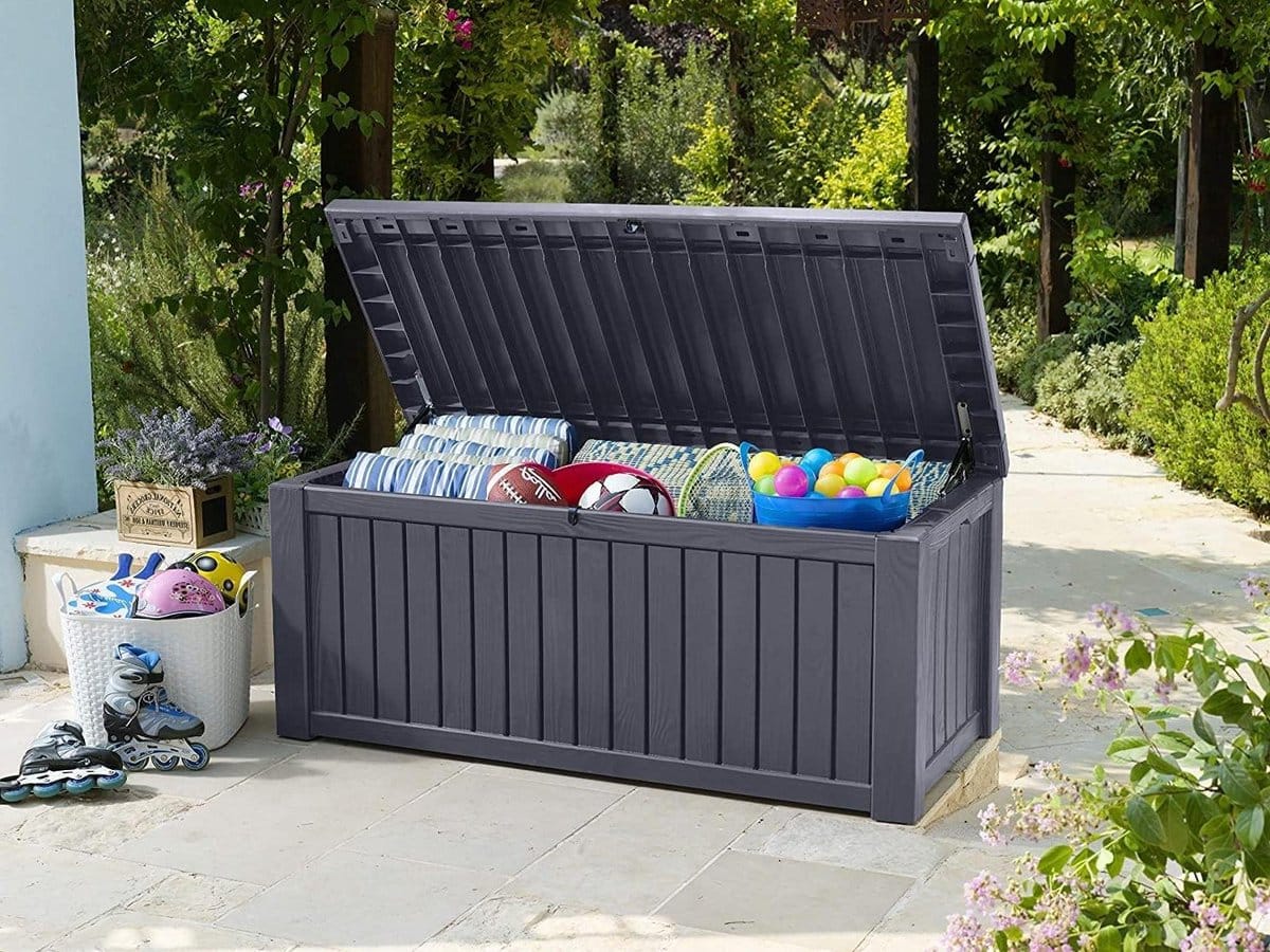 opbergbox/kussenbox 570 liter 100% waterdicht met ventilatie en geen vieze