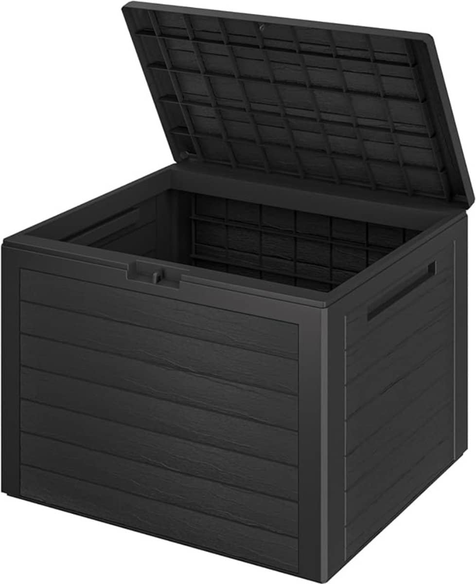 opbergdoos opbergbox houtlook waterafstotend afsluitbaar deksel