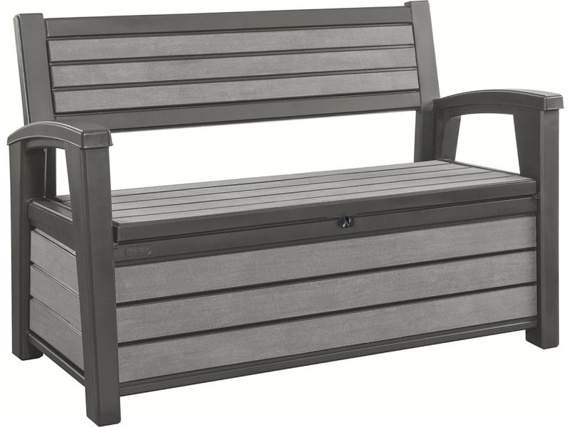 Opbergdoos voor buiten Hudson Bench 227 liter met deksel