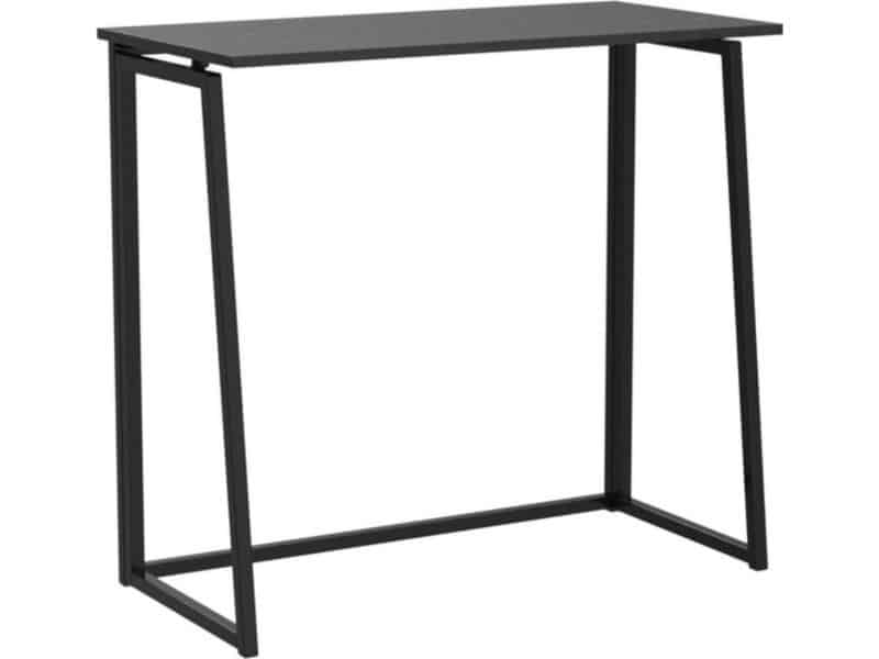 Opklapbare Klaptafel - Laptoptafel - Gemaakt van Hout en Metaal