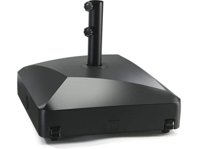 Oplaadbare Parasolvoet met Winddicht Design - Robuuste en Mobiele Parasolhouder