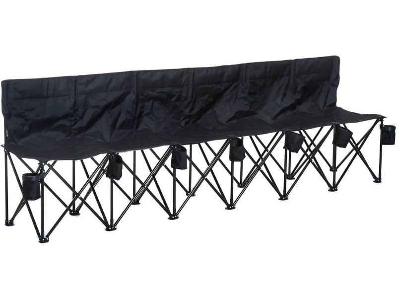 Opvouwbare 6-Zits Picknickbank voor Buiten - Perfect voor Camping en