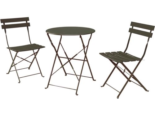 Opvouwbare Bistroset - Terrasmeubelen Set - Kleine Ruimtes - Weerbestendig