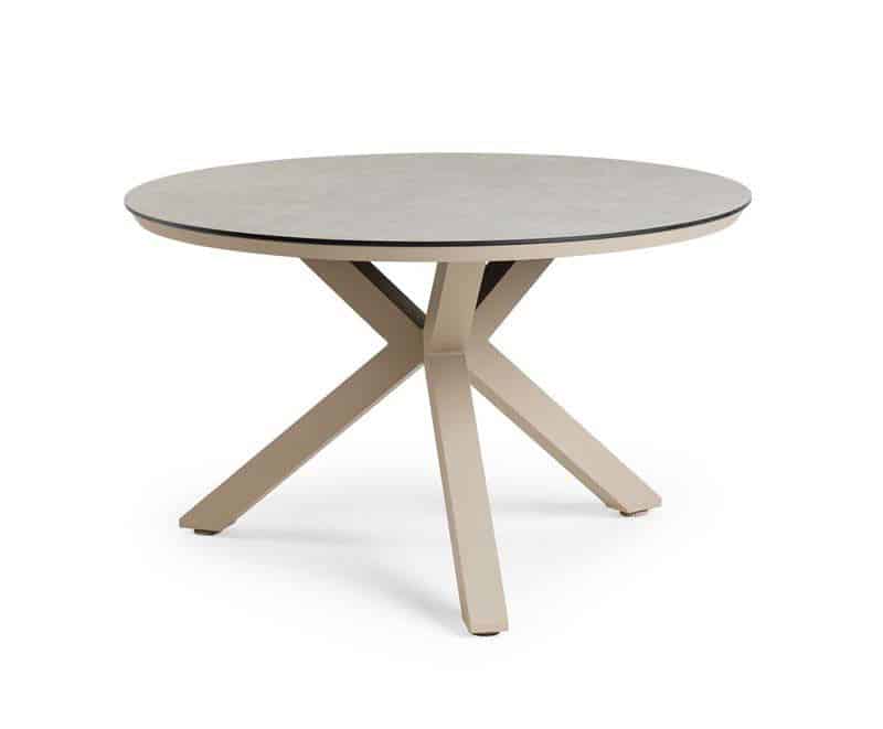 orbital dining tafel trespa ophira champagne dia 120 cm tierra outdoor tierra outdoor