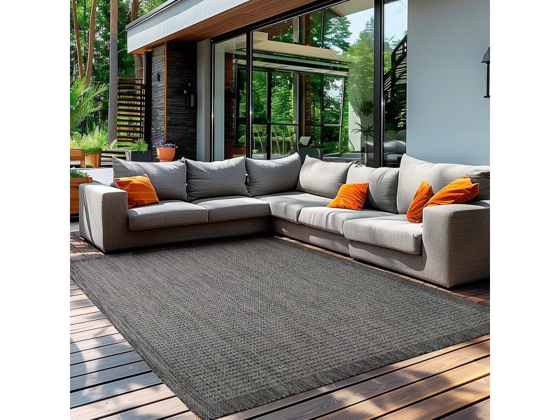 Oudnerkleed Zwart 160x230 cm - Waterdicht Tuinkleed voor Balkon