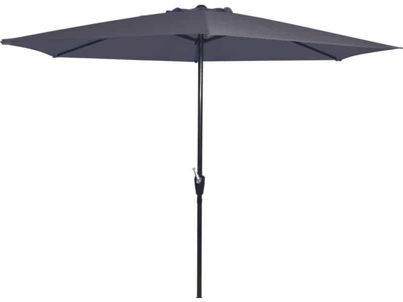 Outdoor Living - Parasol Gemini grijs Ø3mtr