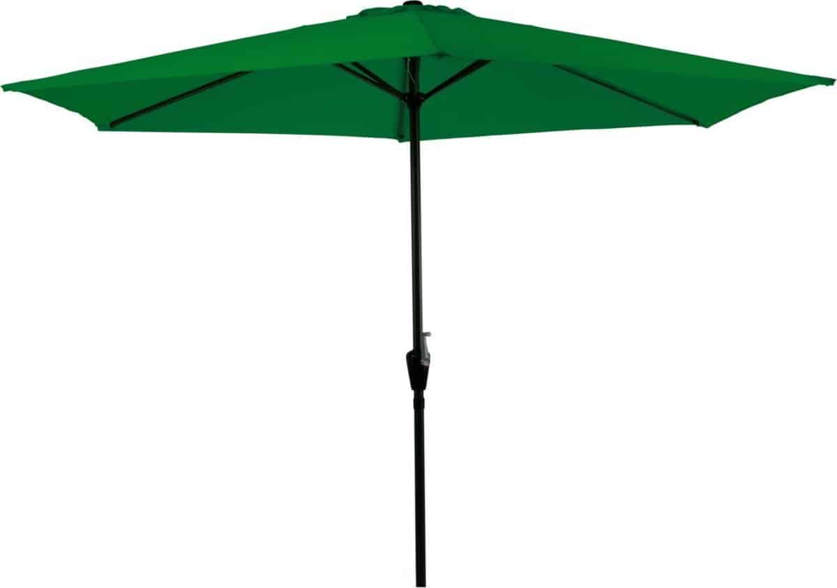 outdoor living parasol gemini groen Ø3mtr