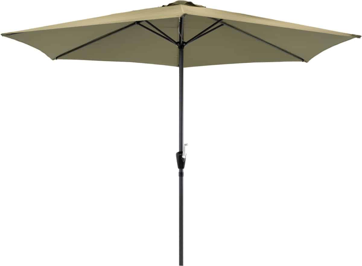 outdoor living parasol gemini olijfgroen Ø3mtr