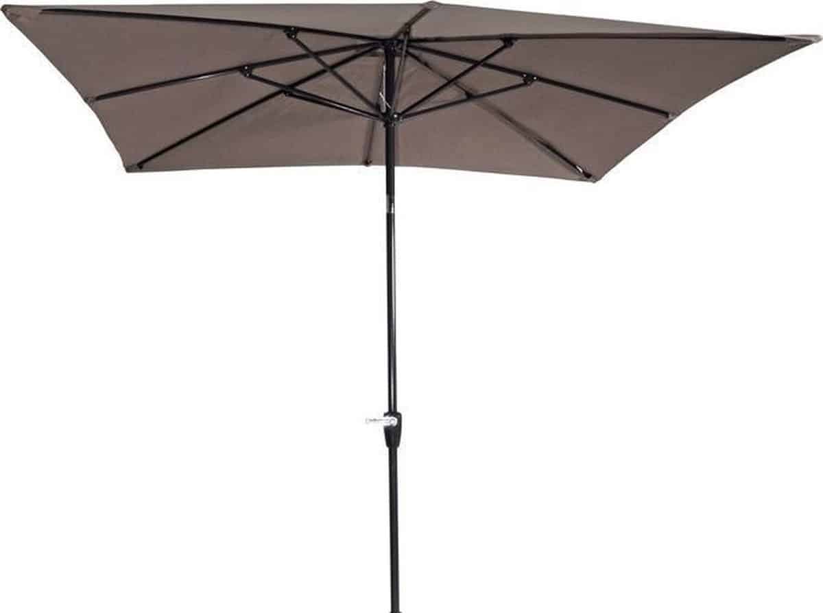 outdoor living parasol libra 2.5×2.5m taupe