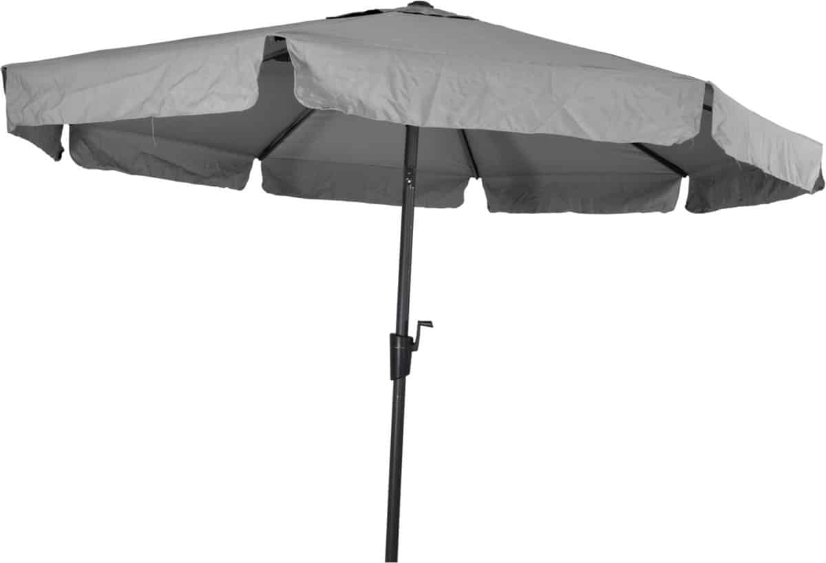 outdoor living parasol libra grijs Ø3mtr