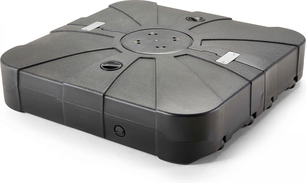 oviala parasolvoet op wielen met een gewicht van 100