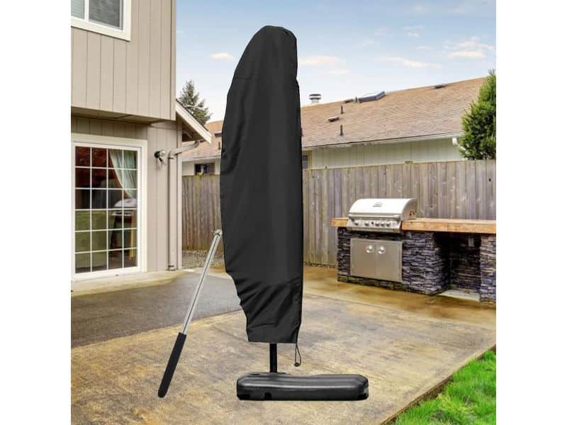 Parapluhoes voor zweefparasol 3m 3,5m met telescopische paal