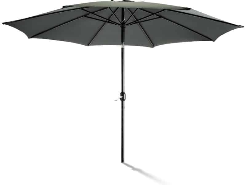Parasol 350 cm Aluminium Kantelbaar met Beschermhoes | 8 Ribben
