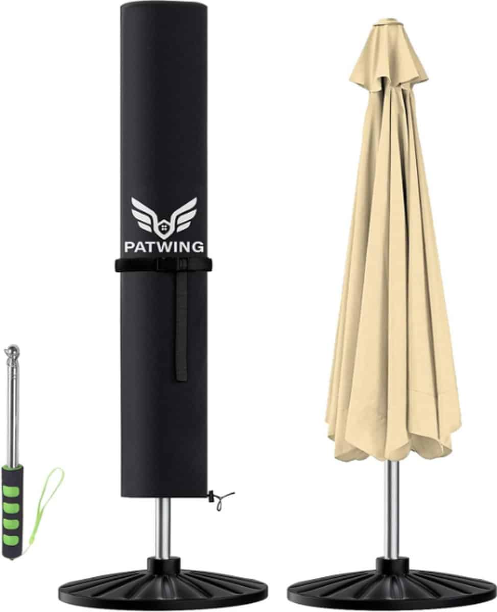 parasol beschermhoes met stang 600d oxford afdekking voor zweefparasol 200