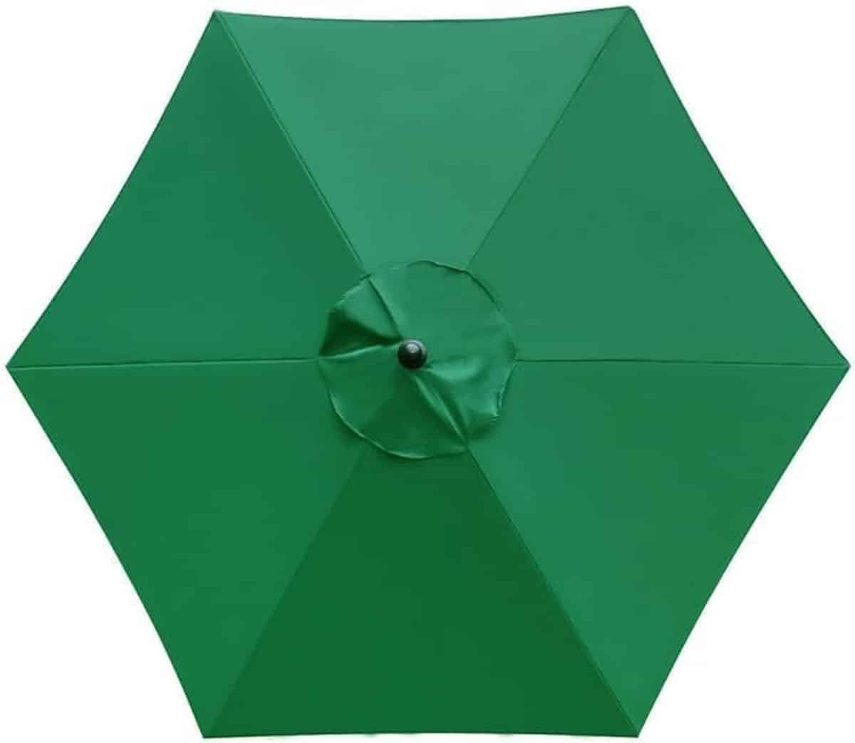 parasol doek 3 meter vervangingsdoek voor parasol met 6