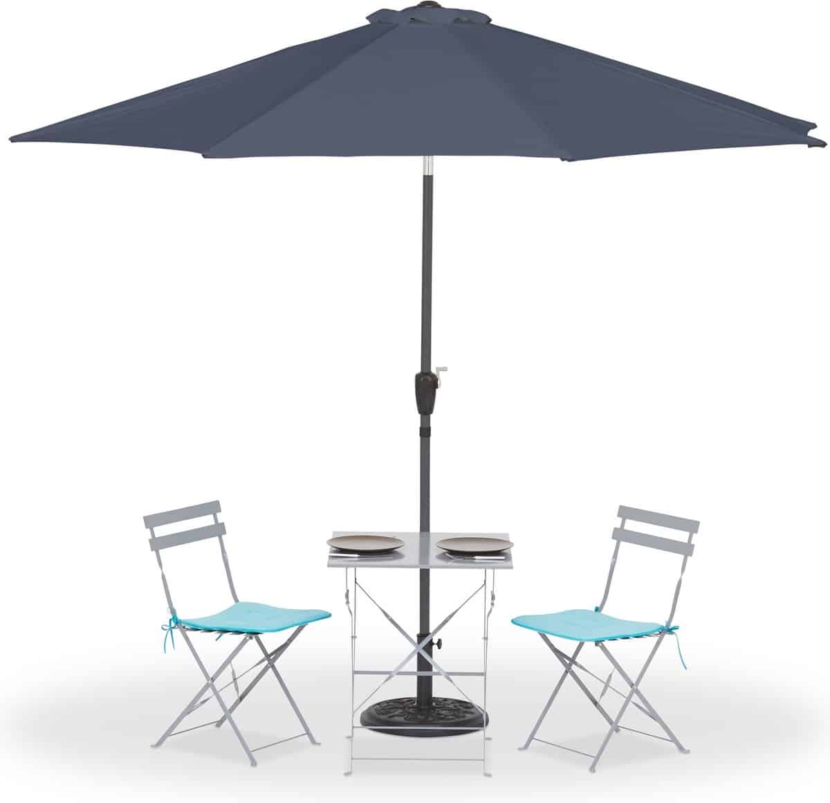 parasol Ø 300 cm kantelbaar inklapbaar