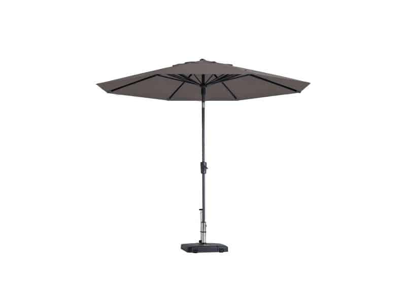 Parasol paros ii d300cm a tilt taupe