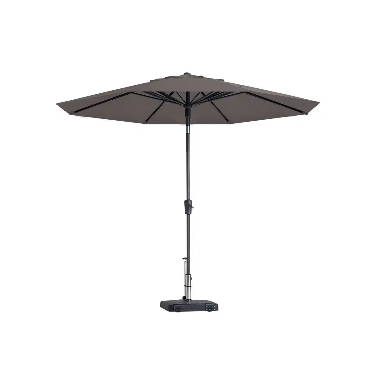 parasol paros ii d300cm a tilt taupe