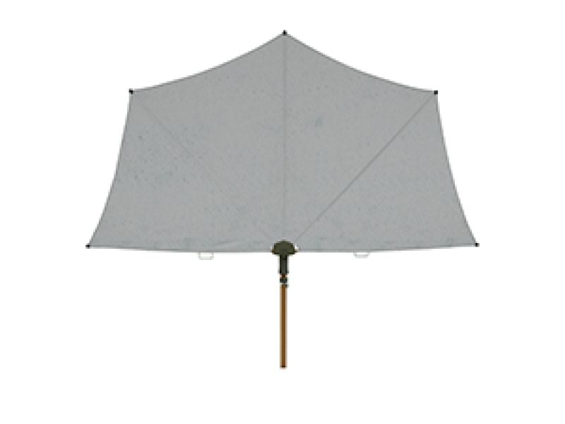 Parasol Porto 270cm (mellow silver)