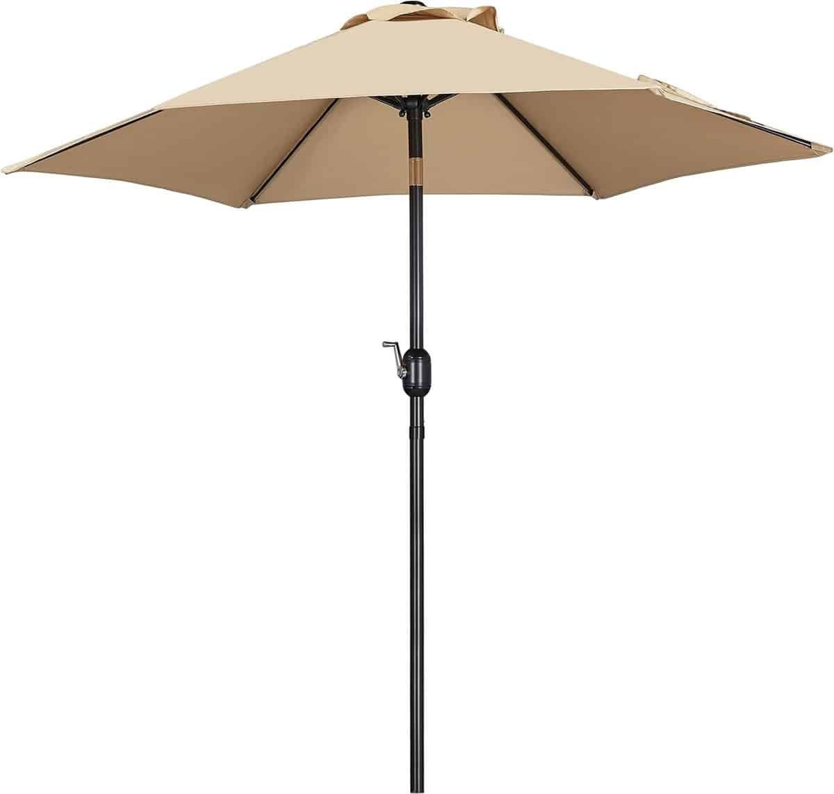 parasol rond terras scherm buiten zonnen kantelbaar