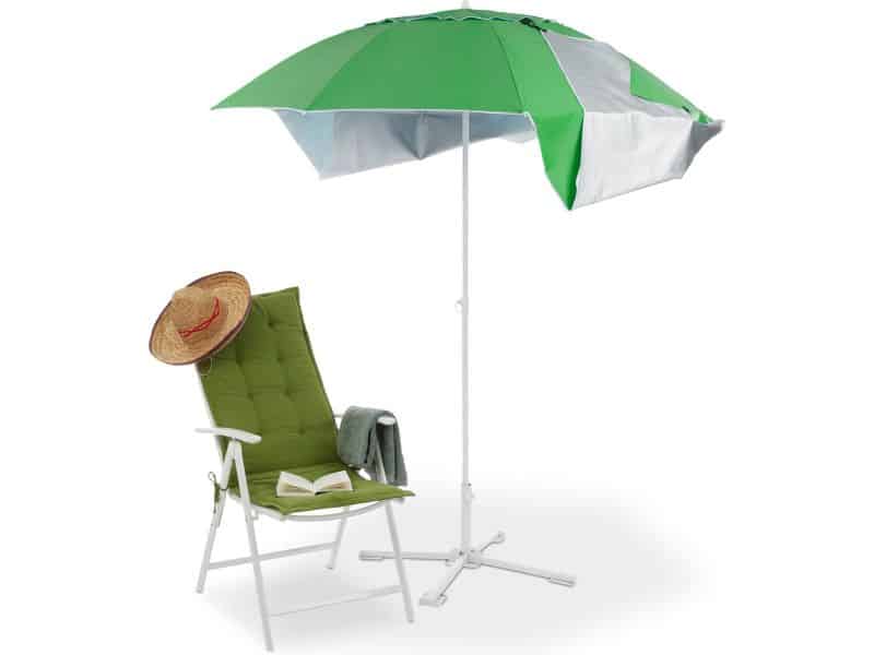 parasol strandtent - 2 in 1 - Ø 175 cm